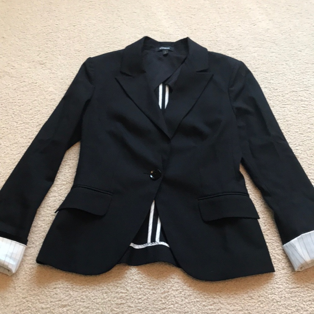 Black Express blazer